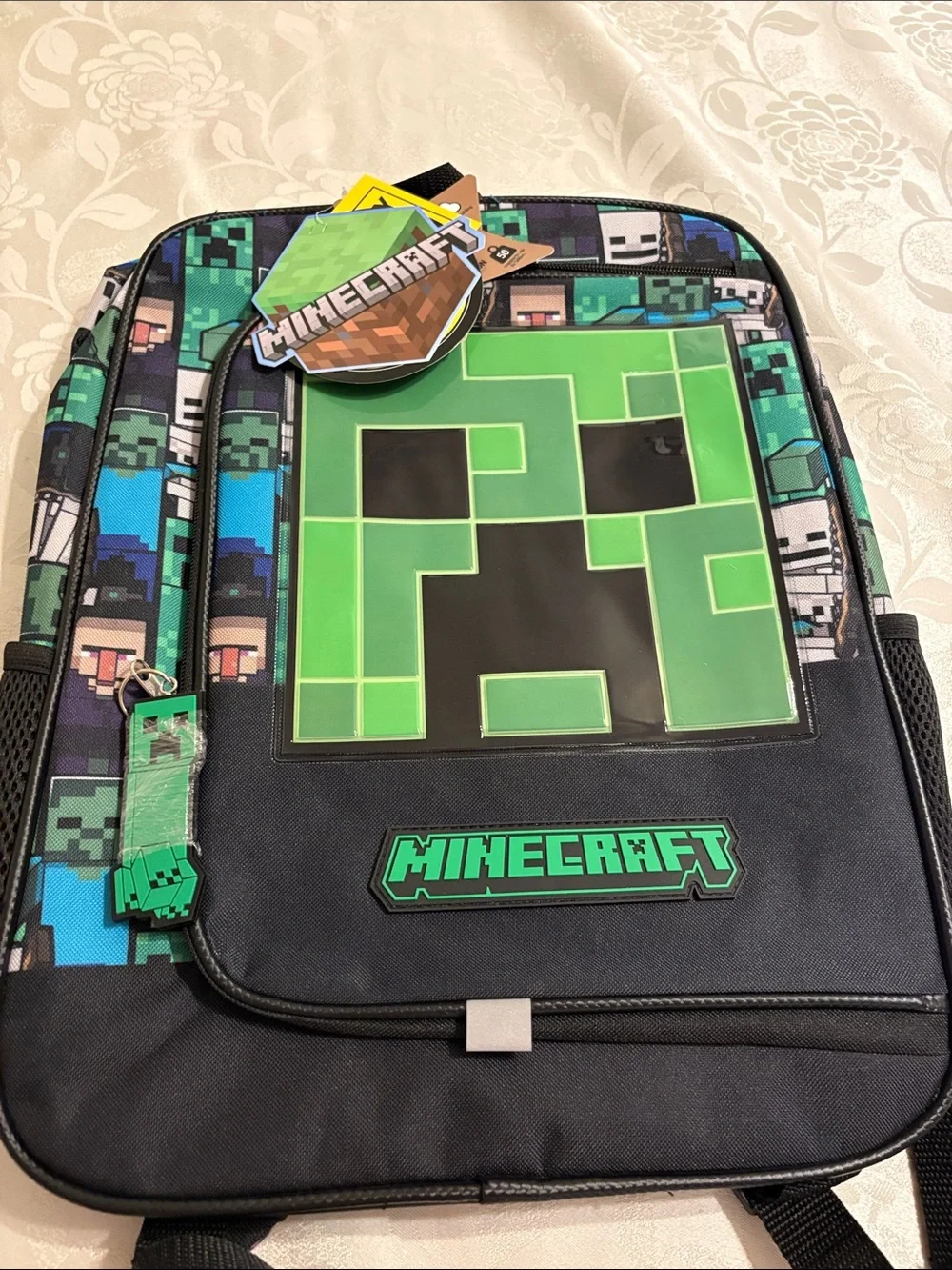 Bioworld Minecraft Kids Backpack ONLY This bag is brand New but no extra piece